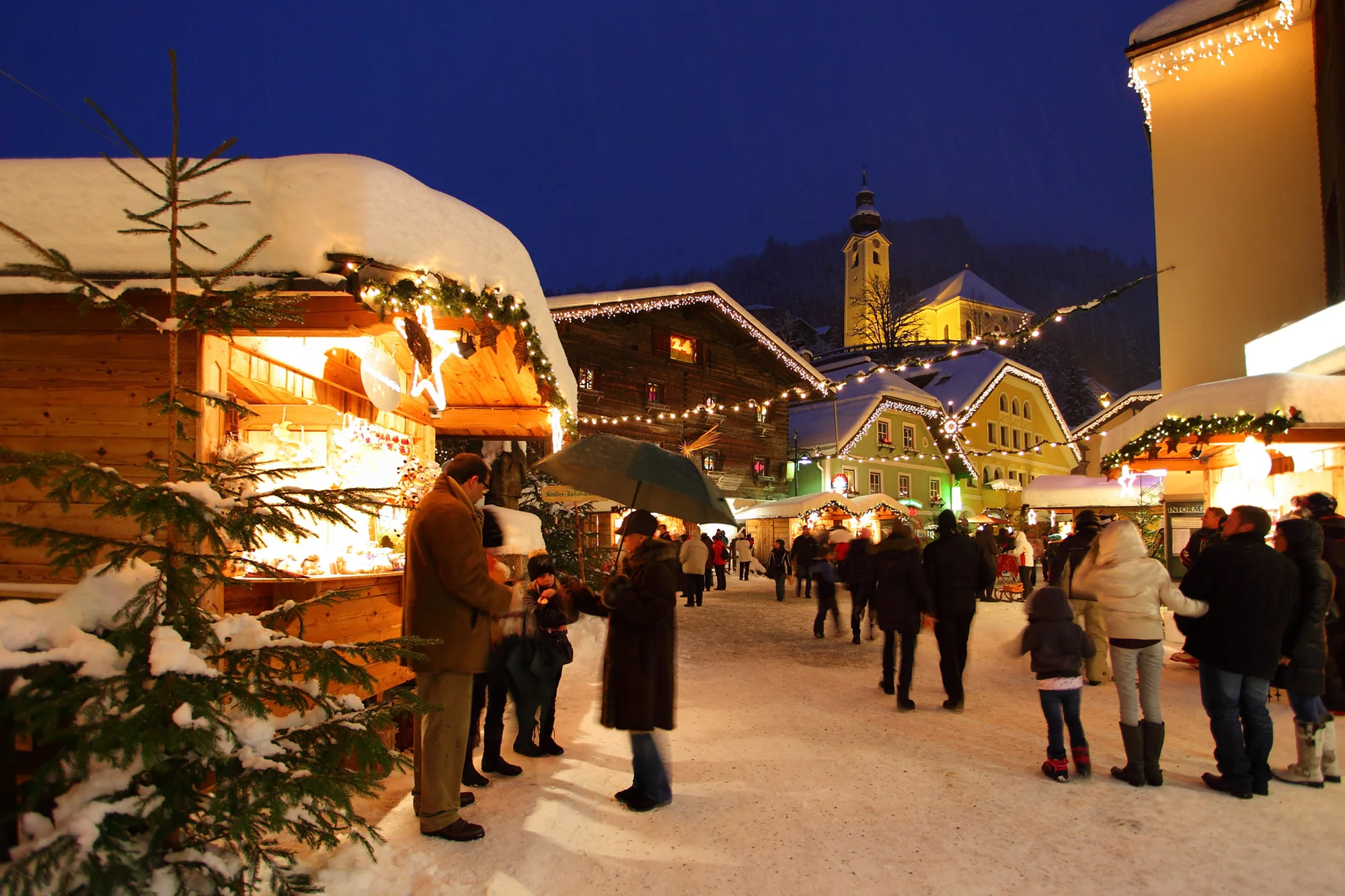 Bergadvent am Marktplatz in Großarl