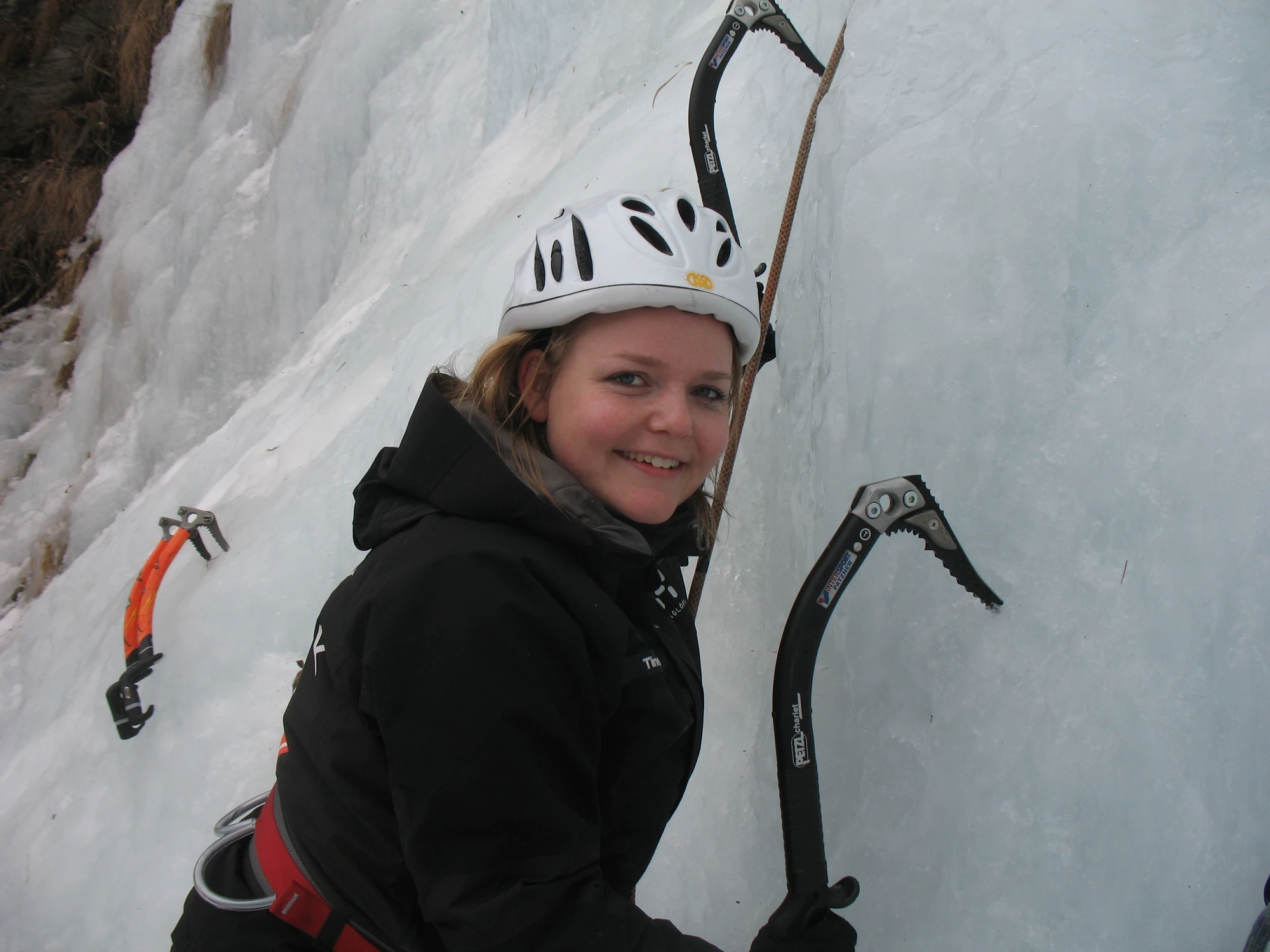 Eisklettern mit Berg-Gesund