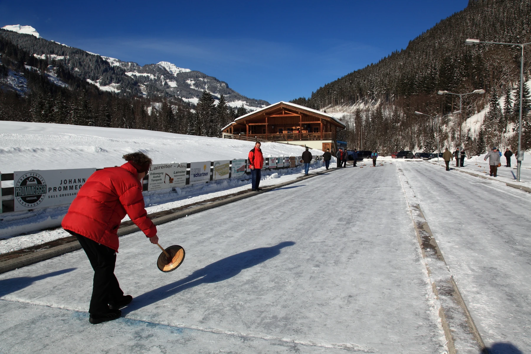 Eisstockschießen im Großarltal