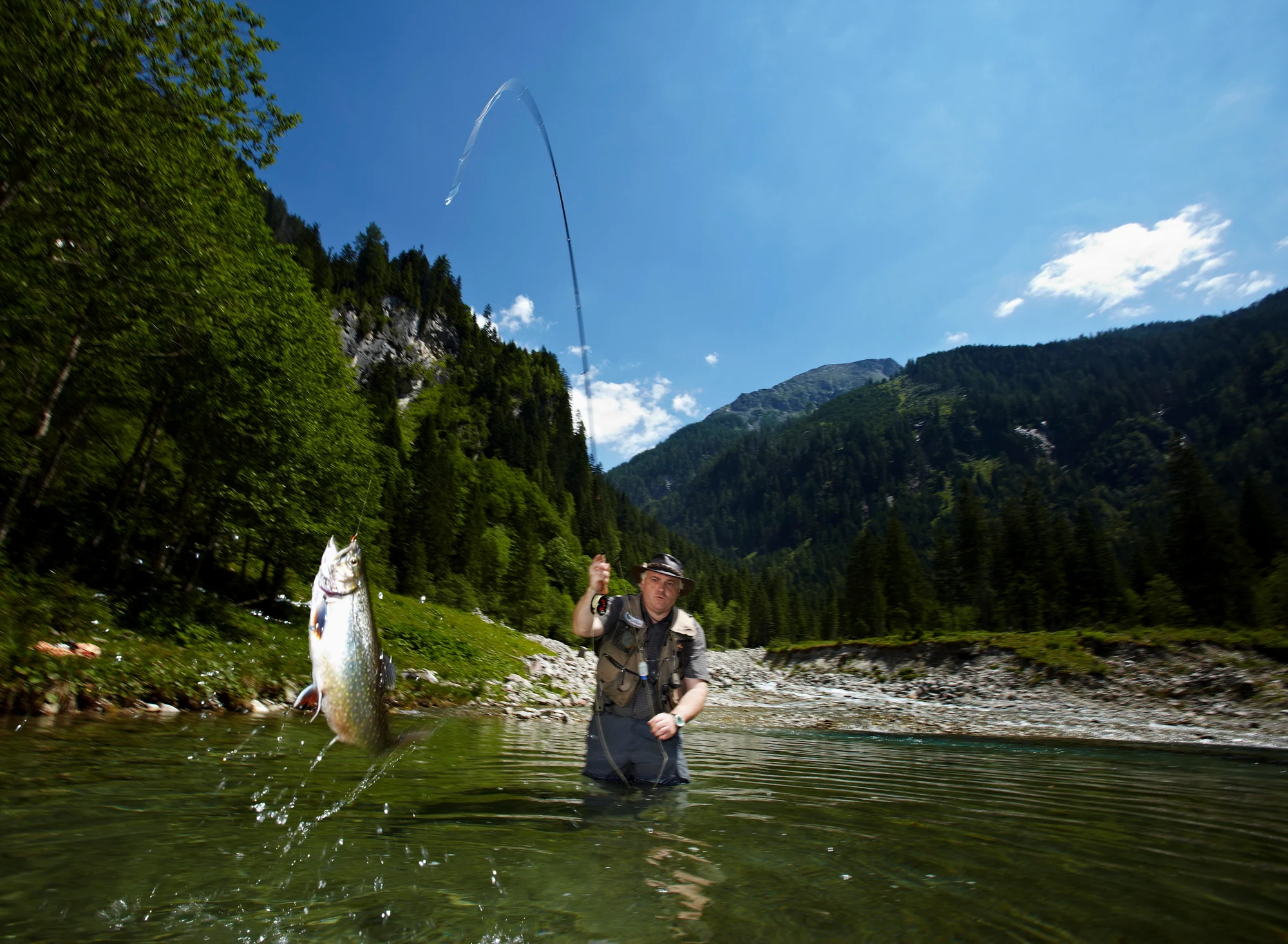 Fischen im Großarltal