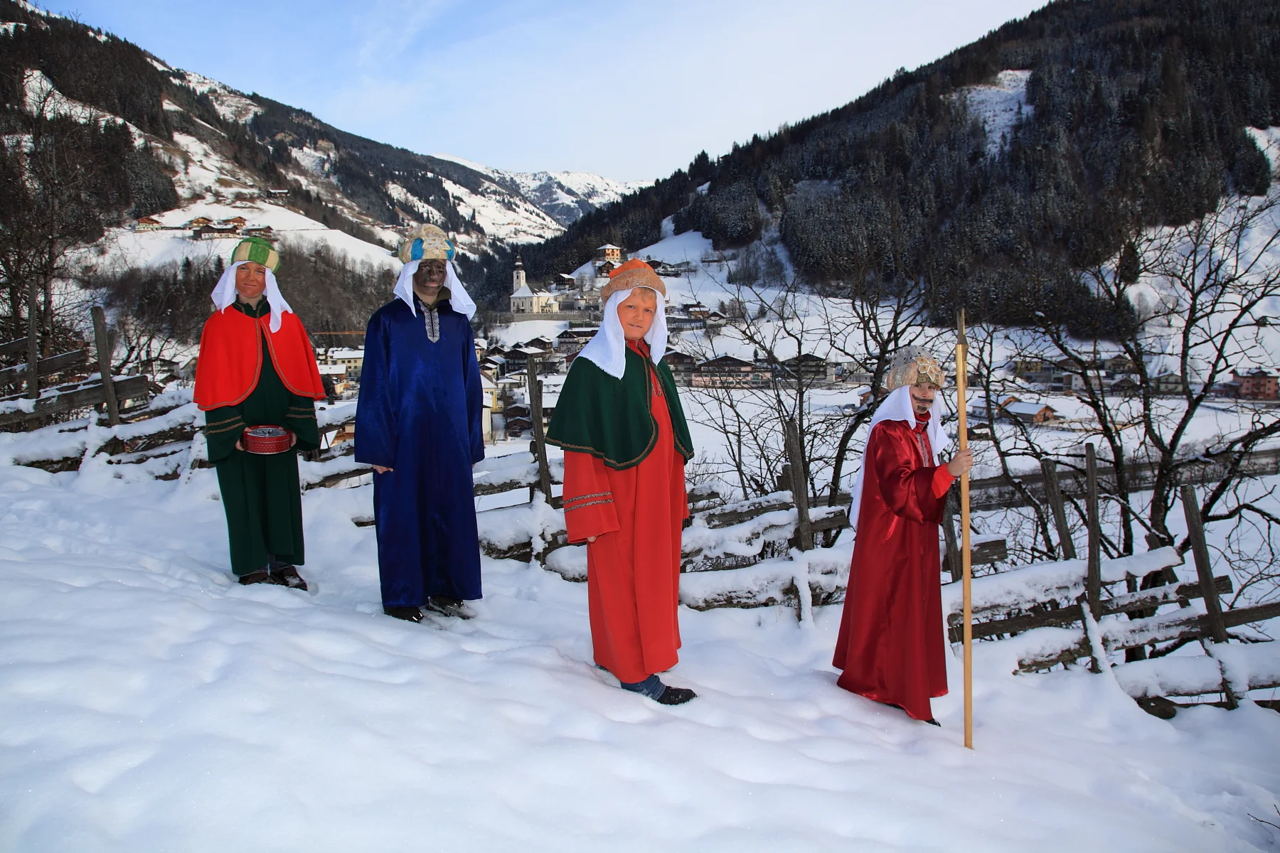 Die Heiligen Drei Könige in Großarl